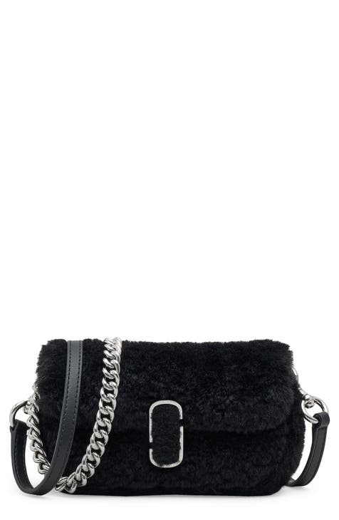 Knott Faux Fur Mini Crossbody Tote