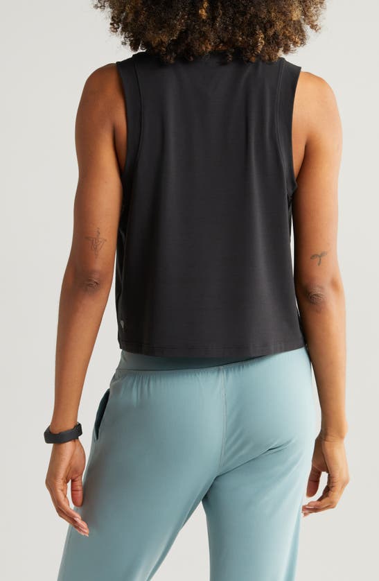 Shop Zella Breathe Active Tank In Black