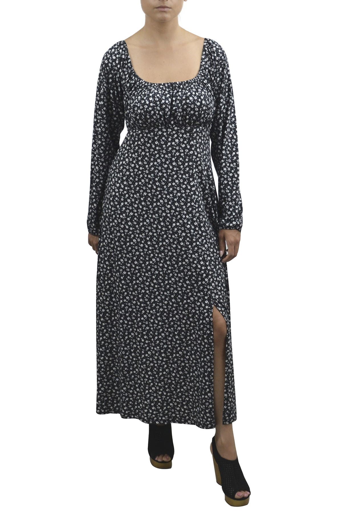 floral empire waist dress
