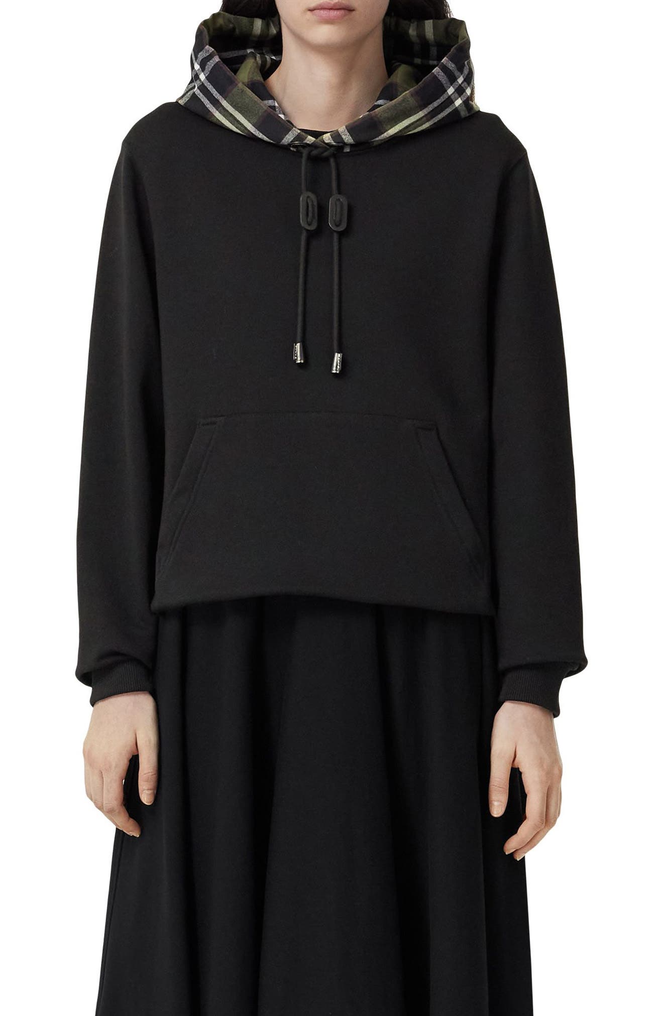 burberry hoodie women's nordstrom