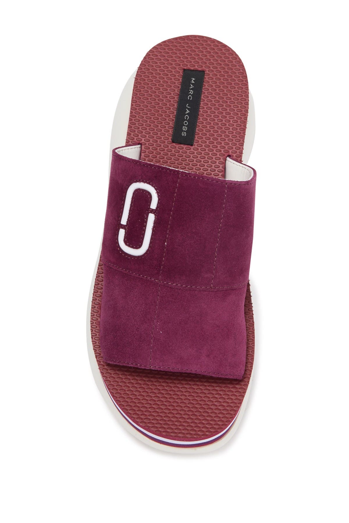 Marc Jacobs Lex Platform Sport Slide Sandal In Purple Multi