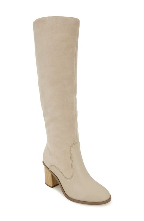 Beige Knee-High Boots for Women | Nordstrom
