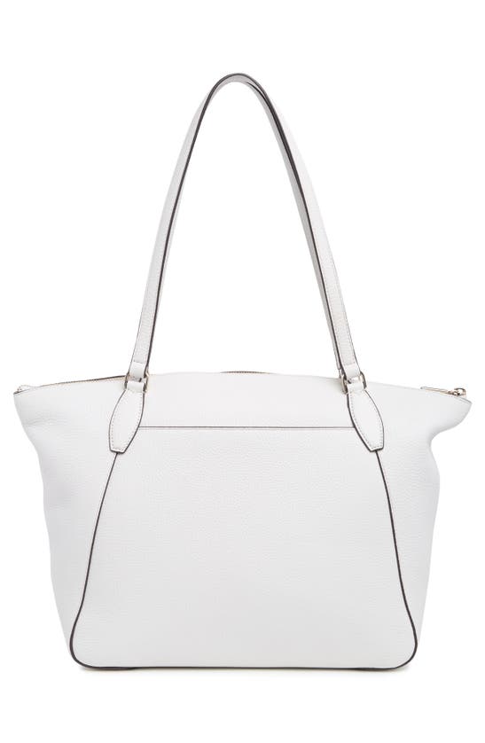 Shop Kate Spade Monica Tote In Quill Grey