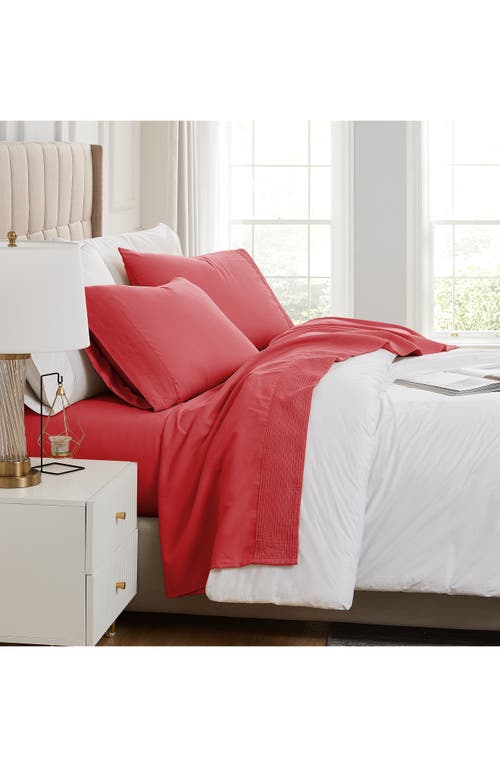 SOUTHSHORE FINE LINENS SOUTHSHORE FINE LINENS PREMIUM COLLECTION PLEATED EXTRA DEEP POCKET SHEET SET 