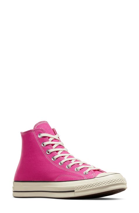 Men's Pink Low-top Leather Sneakers, Capri in Pink Quartz