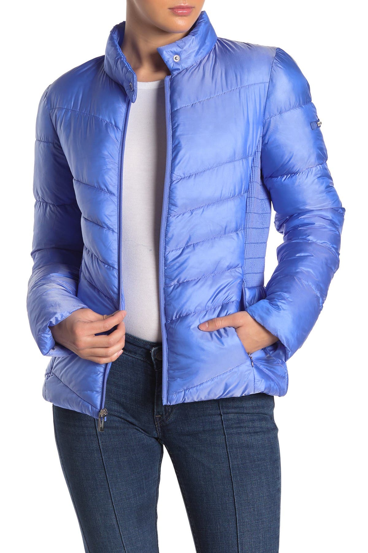 via spiga quilted down jacket