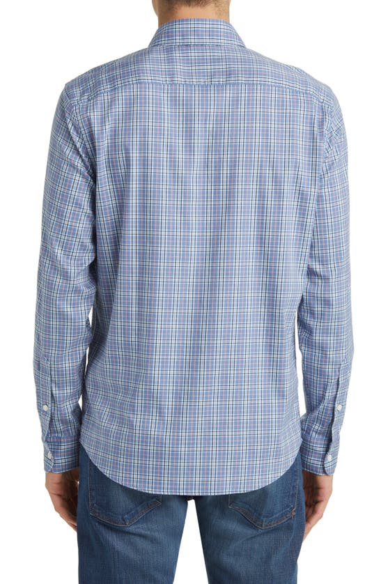 Shop Faherty The Movement Button-up Shirt In Verona Island Plaid