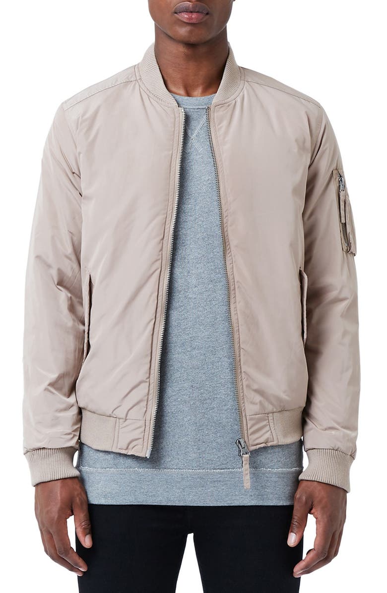 Topman Insulated MA-1 Bomber Jacket | Nordstrom