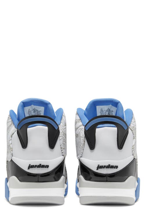 Shop Jordan Air  Dub Zero Sneaker In White/blue/black