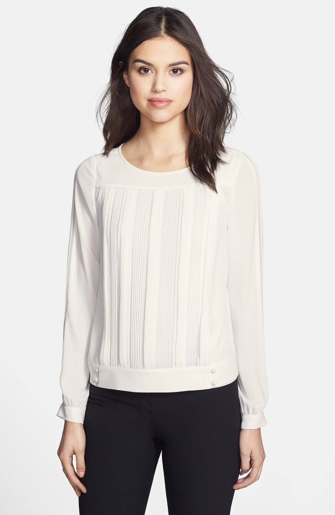 مال adrianna papell blouse 