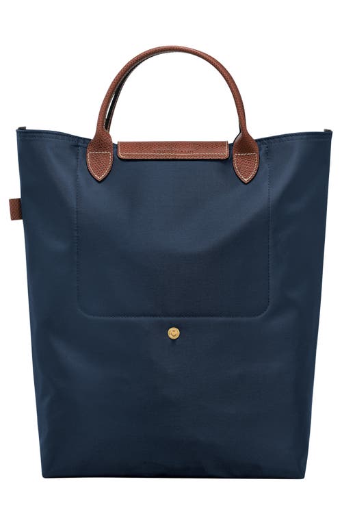 Shop Longchamp Medium Le Pliage Original Tote Bag In Navy