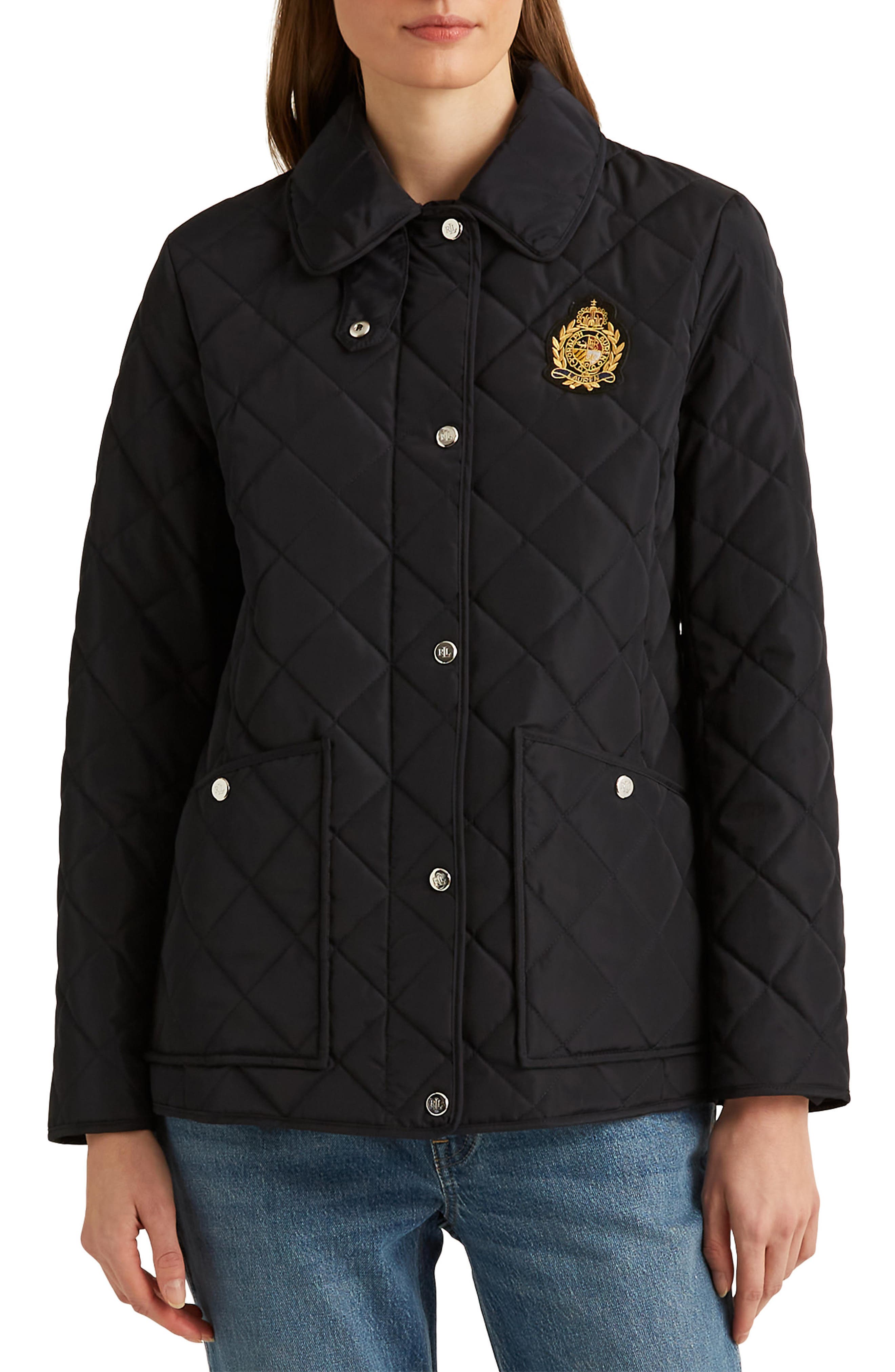 quilted jacket lauren ralph lauren