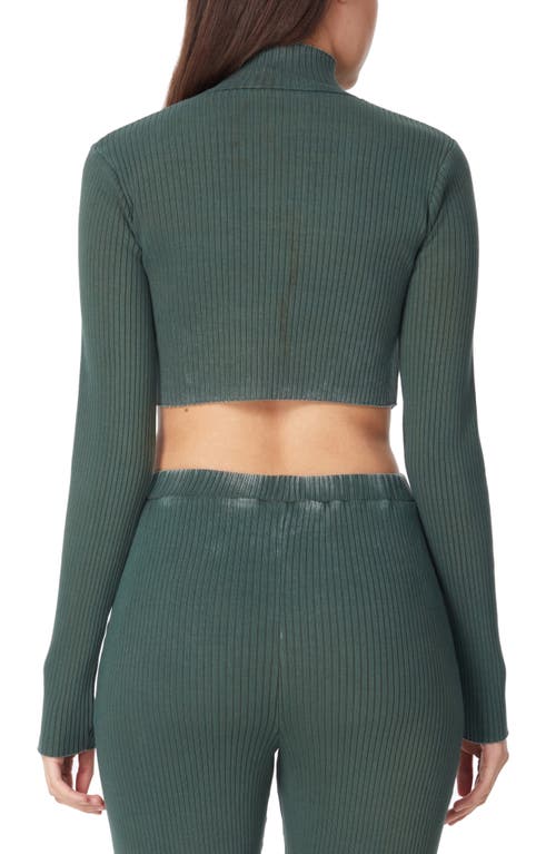 ELEVENPARIS ELEVENPARIS COTTON BLEND RIB CROP JACKET