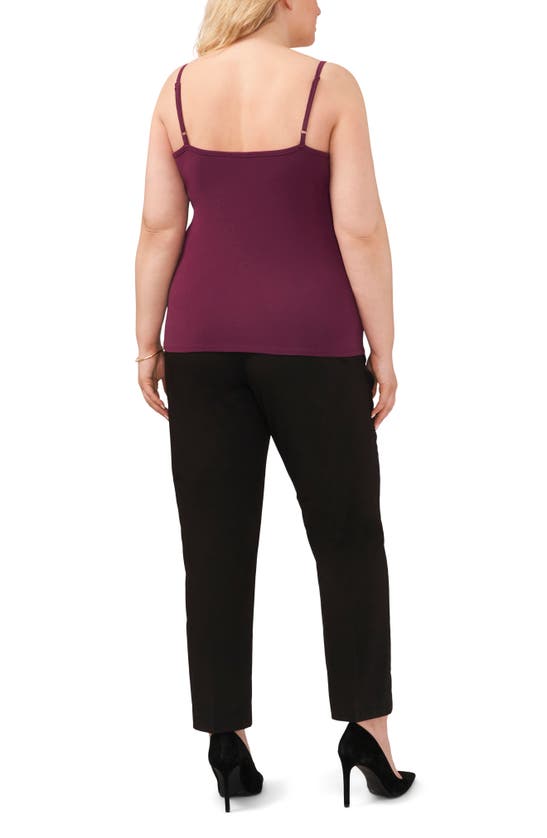Halogen Absolute Camisole In Grape Wine