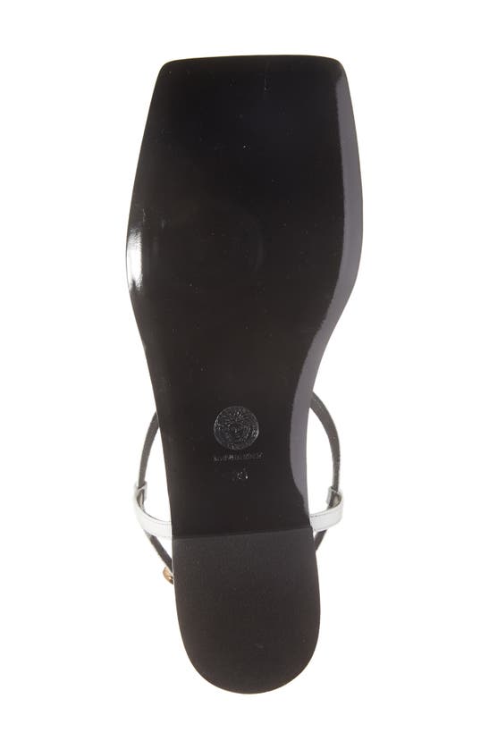 Shop Versace Medusa '95 T-strap Sandal In White