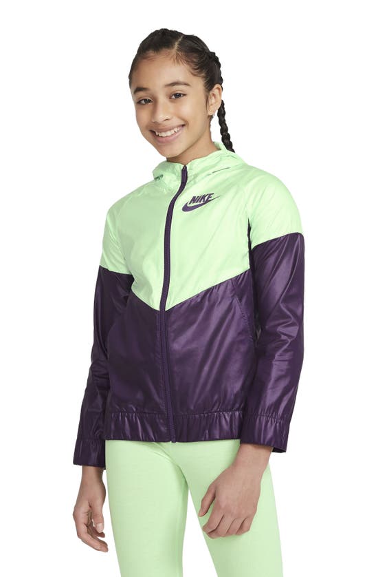 NIKE SPORTSWEAR KIDS' WINDRUNNER WATER REPELLENT HOODED JACKET,DB8521
