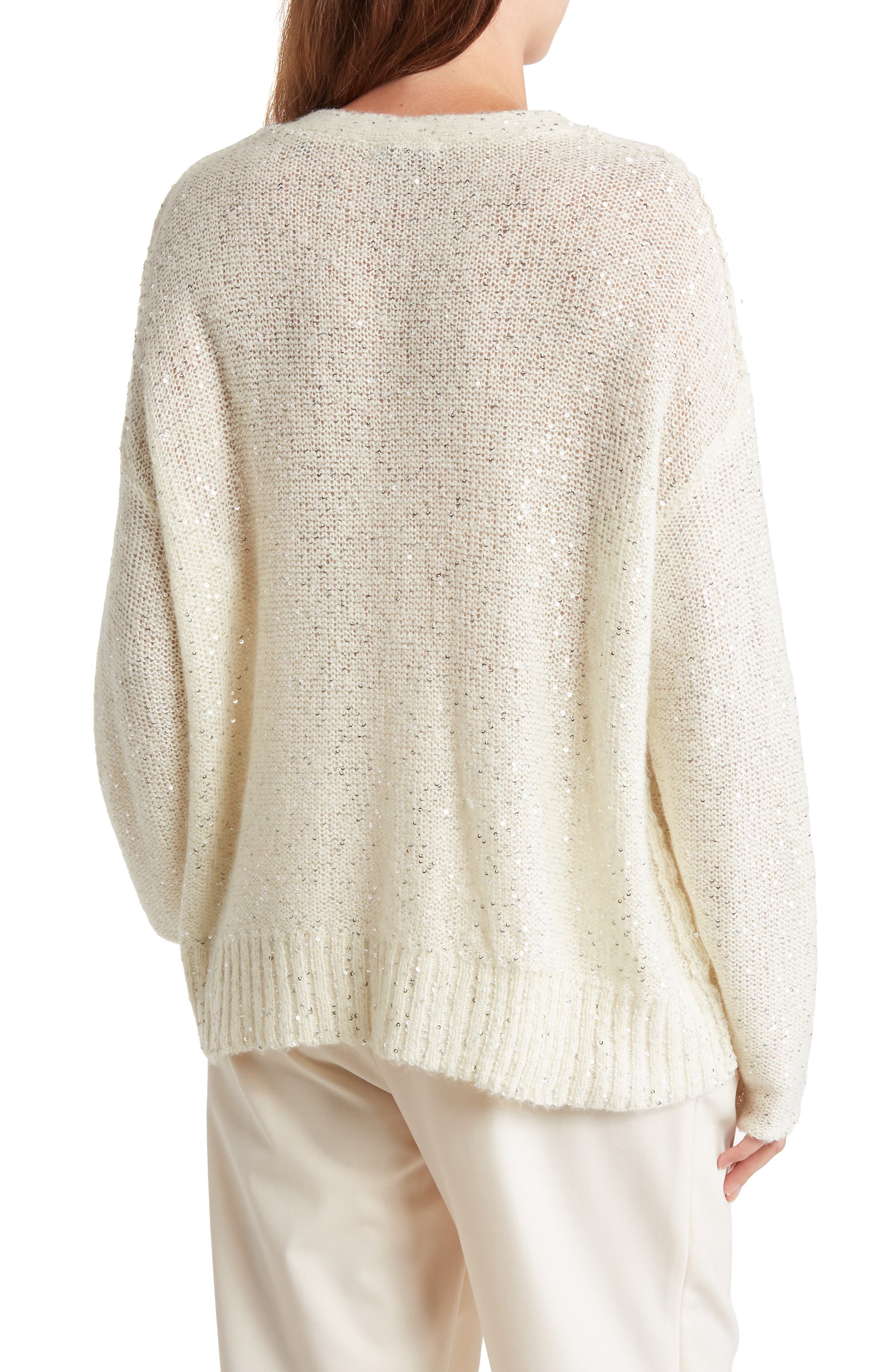 ATM Anthony Thomas Melillo Sequin Cardigan
