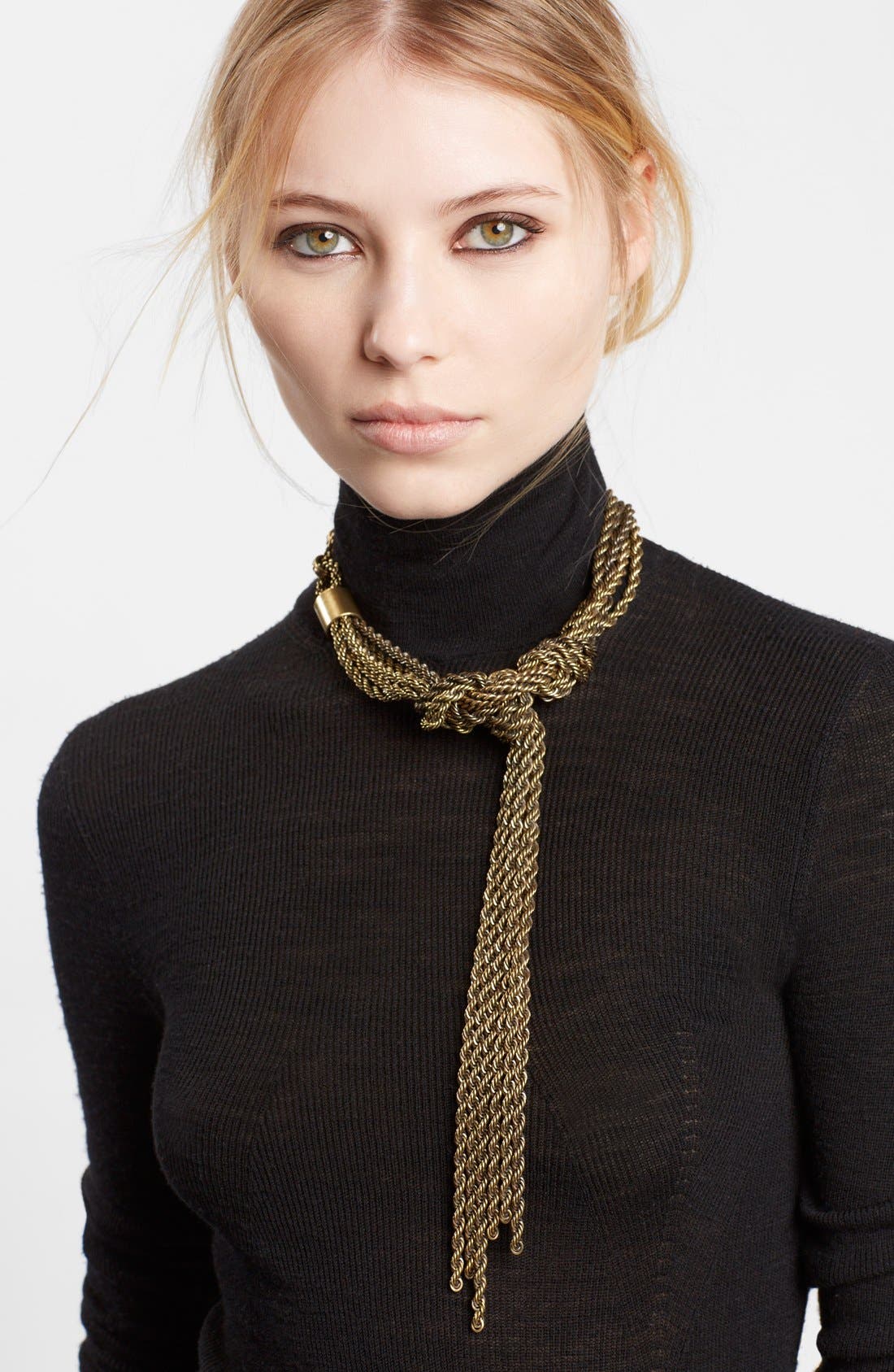 Lanvin Tight Knot Brass Necklace Nordstrom