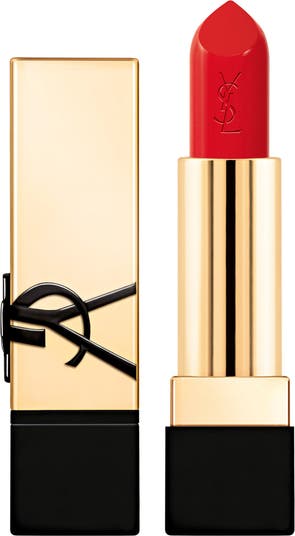 Yves Saint Laurent Rouge Pur Couture Caring Satin Lipstick with