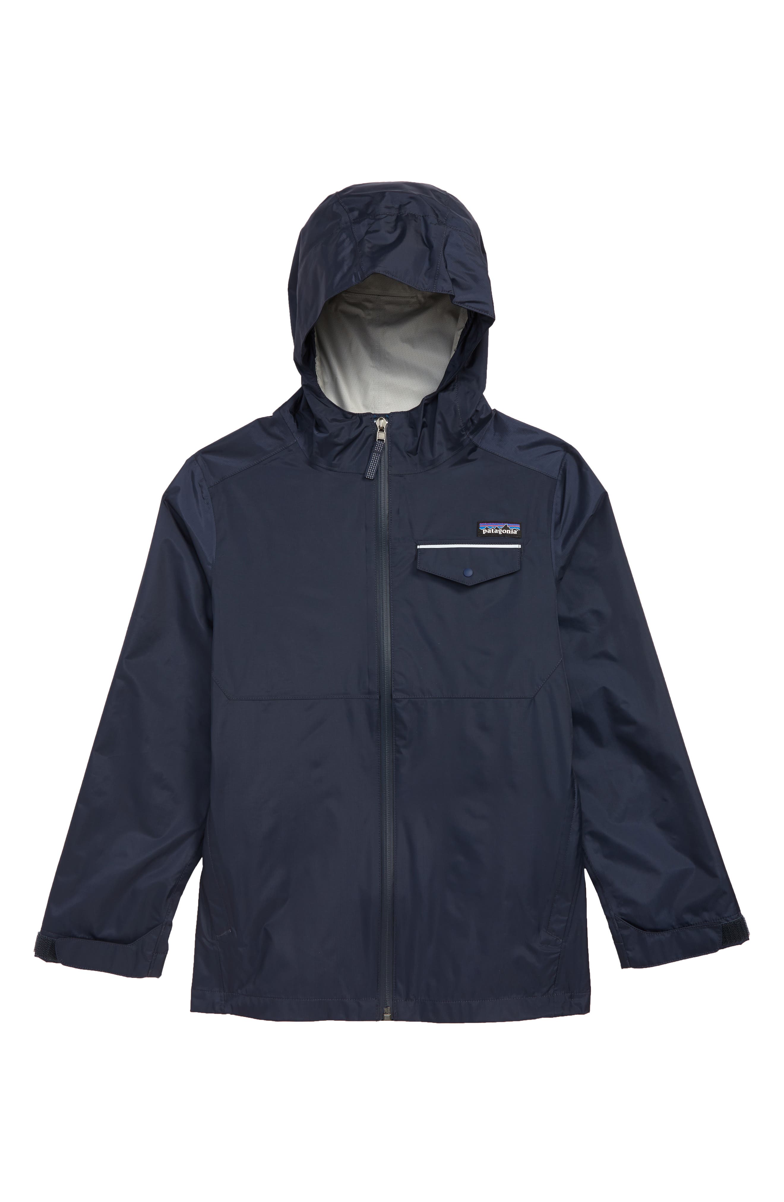 patagonia kids rain jacket