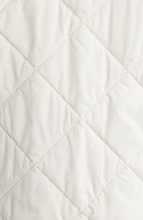 Shop Hugo Boss Boss Canopus Quilted Vest In Open White