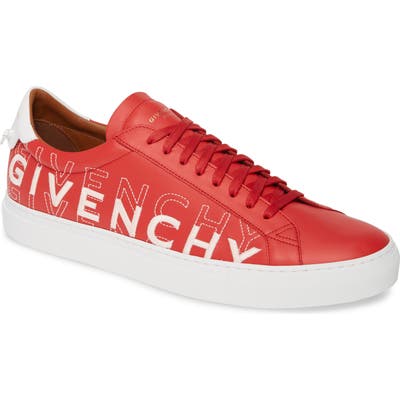 Givenchy Logo Urban Street Sneaker, Red