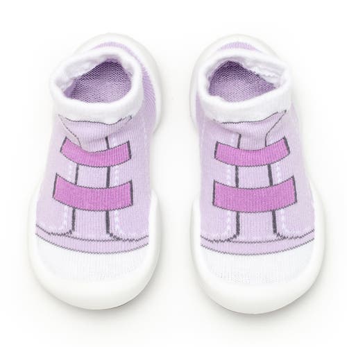 Komuello Toddler Sock Shoes Walker In Violet