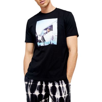 Topman Classic Fit Snoop Dogg T-Shirt, Black