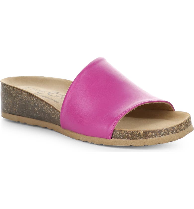 BOS. & CO. Lux Slide Sandal, Main, color, ORCHID