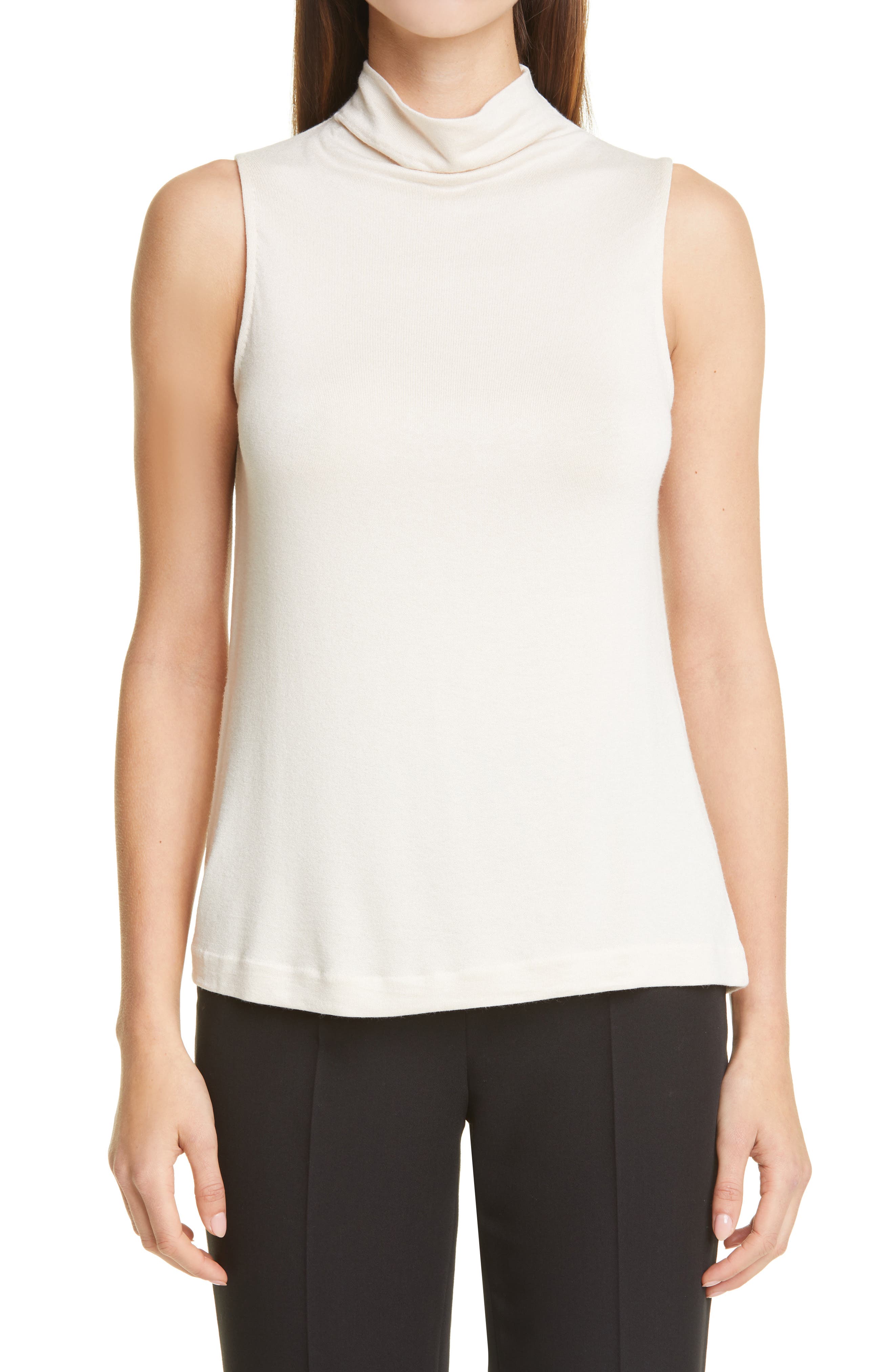 Vince Cowl Neck Tank In Chalet | ModeSens