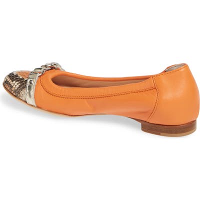 Agl Cap Toe Ballet FlatUS / 43.5EU - Orange