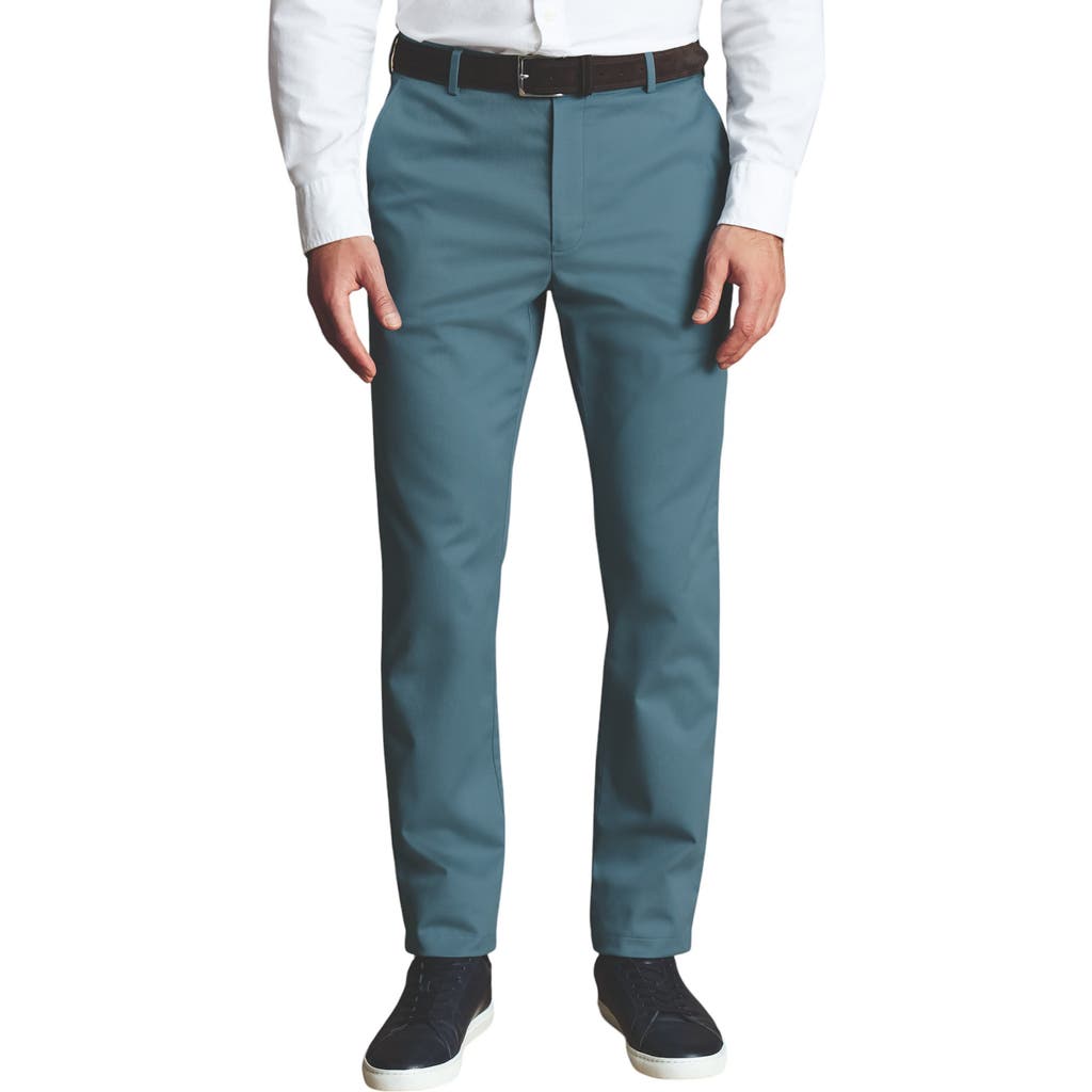 Charles Tyrwhitt Slim Fit Ultimate Non-iron Chino In Mid Blue