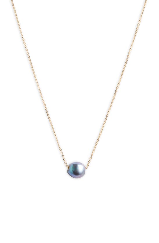 Set & Stones Charlize Freshwater Pearl Necklace In Gold