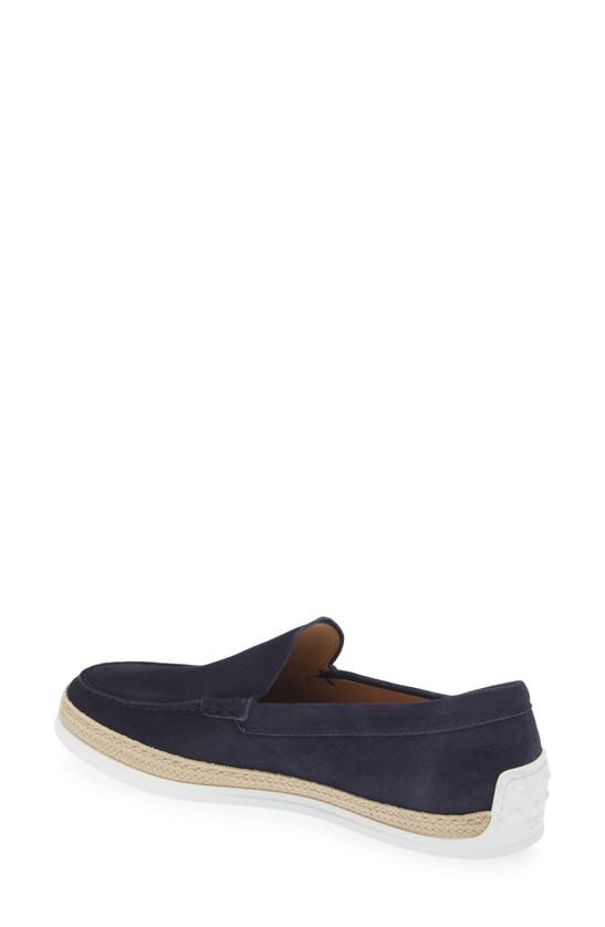 Shop Tod's Pantofola Slip-on Sneaker In Blue