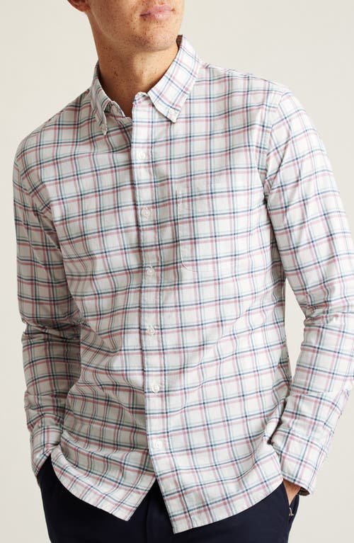 Everyday Slim Fit Check Stretch Button-Down Shirt in Leon Plaid