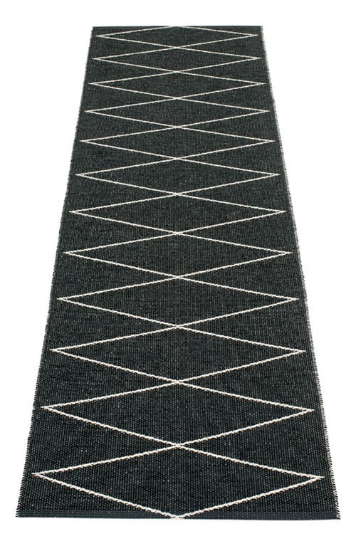 PAPPELINA Reversible Indoor/Outdoor Rug in Black at Nordstrom