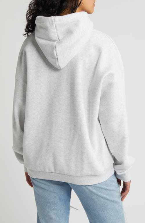 Rip Curl Varsity Appliqué Hoodie In Grey Marle/black