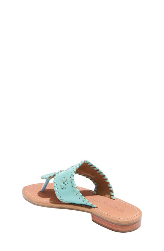 Shop Jack Rogers Kids' Jacks Flip Flop In Turquoise