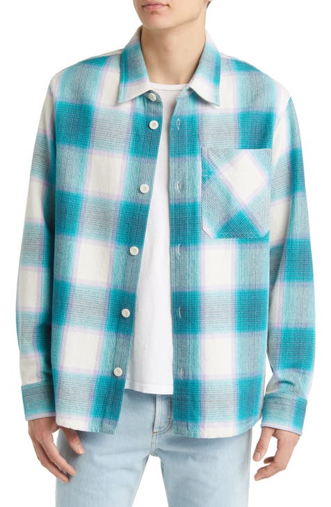 Sandro Mar Embellished Flannel Jacket