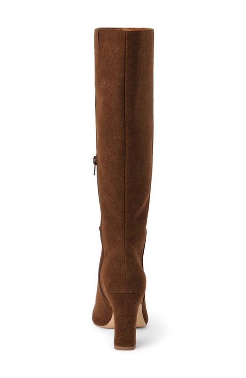 Shop Coconuts By Matisse Willow Pointed Toe Knee High Boot In Brown