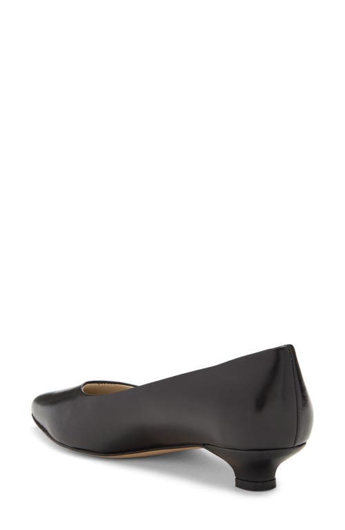 Shop Amalfi By Rangoni Ardesia Pointed Toe Pump In Black Parmasoft