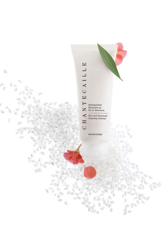 CHANTECAILLE RICE AND GERANIUM FOAMING CLEANSER, 2.4 OZ 70101