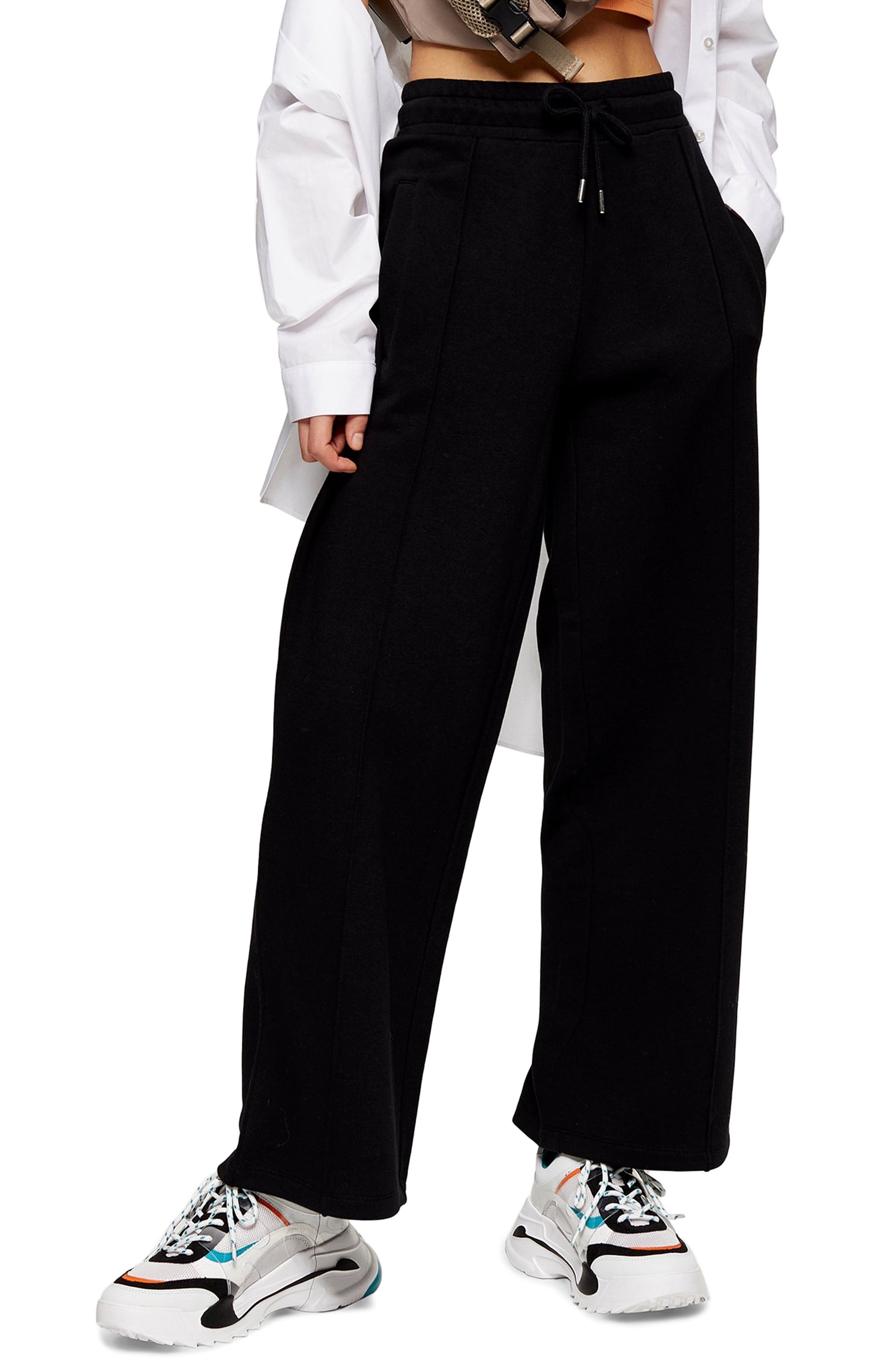 Petite Women's Topshop Wide Leg Sweatpants Petite Women's Topshop Wide Leg Sweatpants