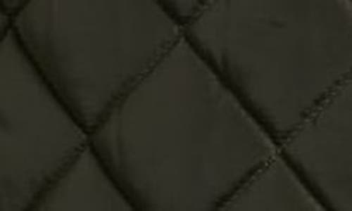 LUCKY BRAND LUCKY BRAND QUILTED A-LINED HOODED COAT