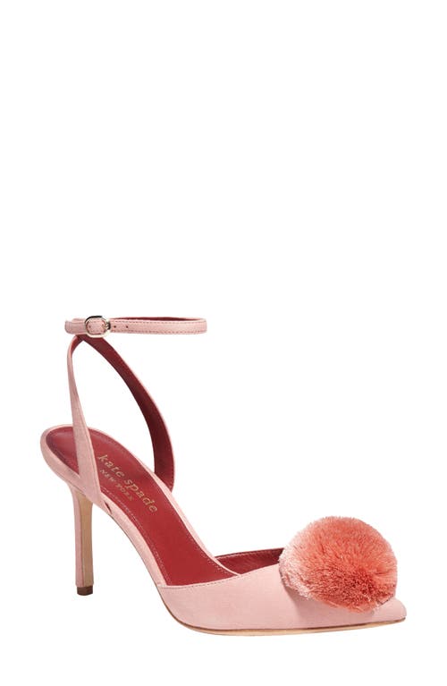 kate spade new york amour pom pump in Dancer Pink