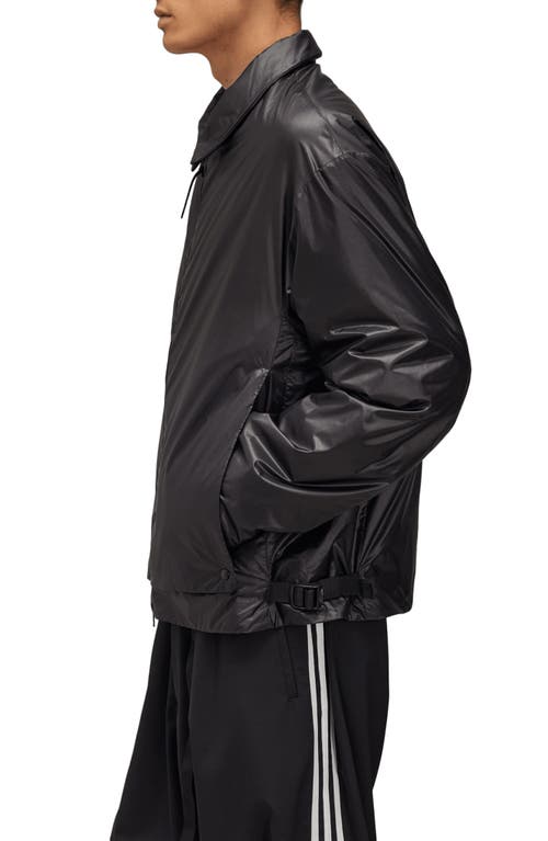 Shop Y-3 M Insulated Recycled Polyamide Ripstop Liner Jacket In Black