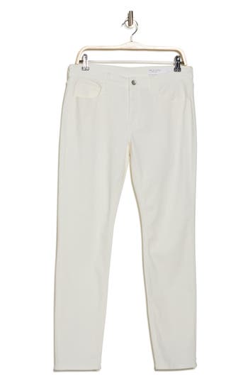 Rag & Bone Dylan Low Rise Slim Boyfriend Jeans In White