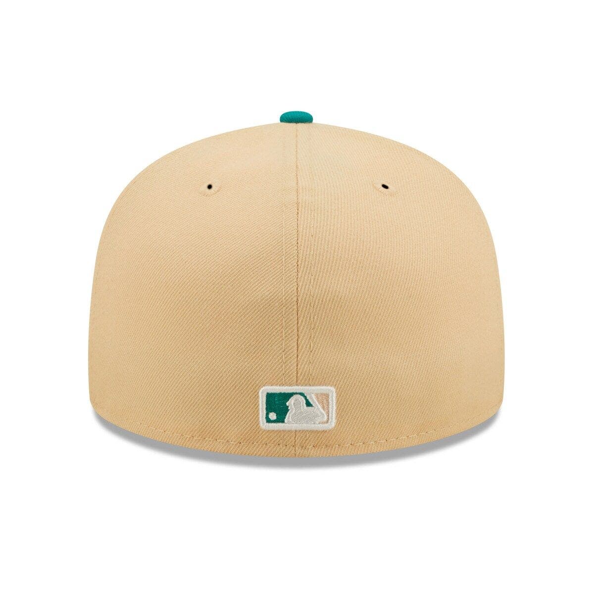 New Era Men's New Era Natural/Teal Los Angeles Dodgers Mango Forest