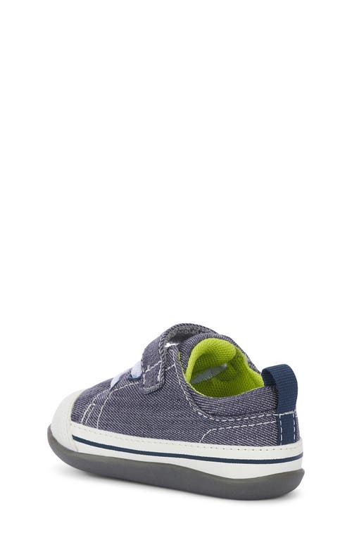 See Kai Run Stevie Ii Sneaker In Gray/lightning