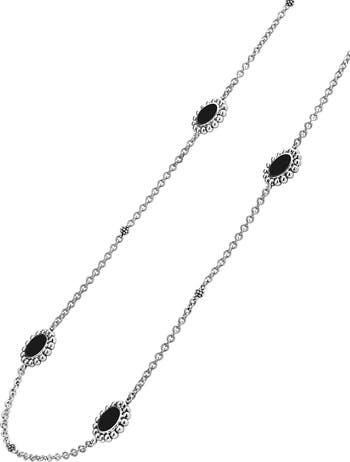 LAGOS Maya Circle Station Necklace Nordstrom